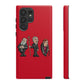 Initiators Cartoon Samsung Galaxy's Red Tough Cases