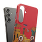 Annunciation Samsung Galaxy's Snap Cases (Red)