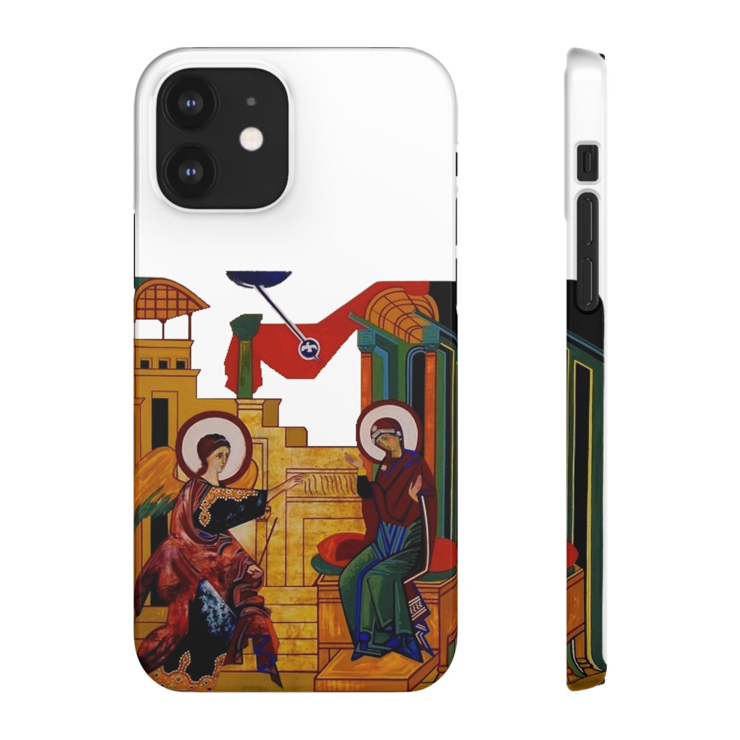 Annunciation Iphone's Snap Cases (White)