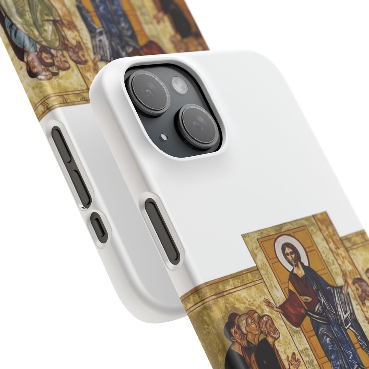 Apparition to the Disciples iPhone's Snap Cases (White)