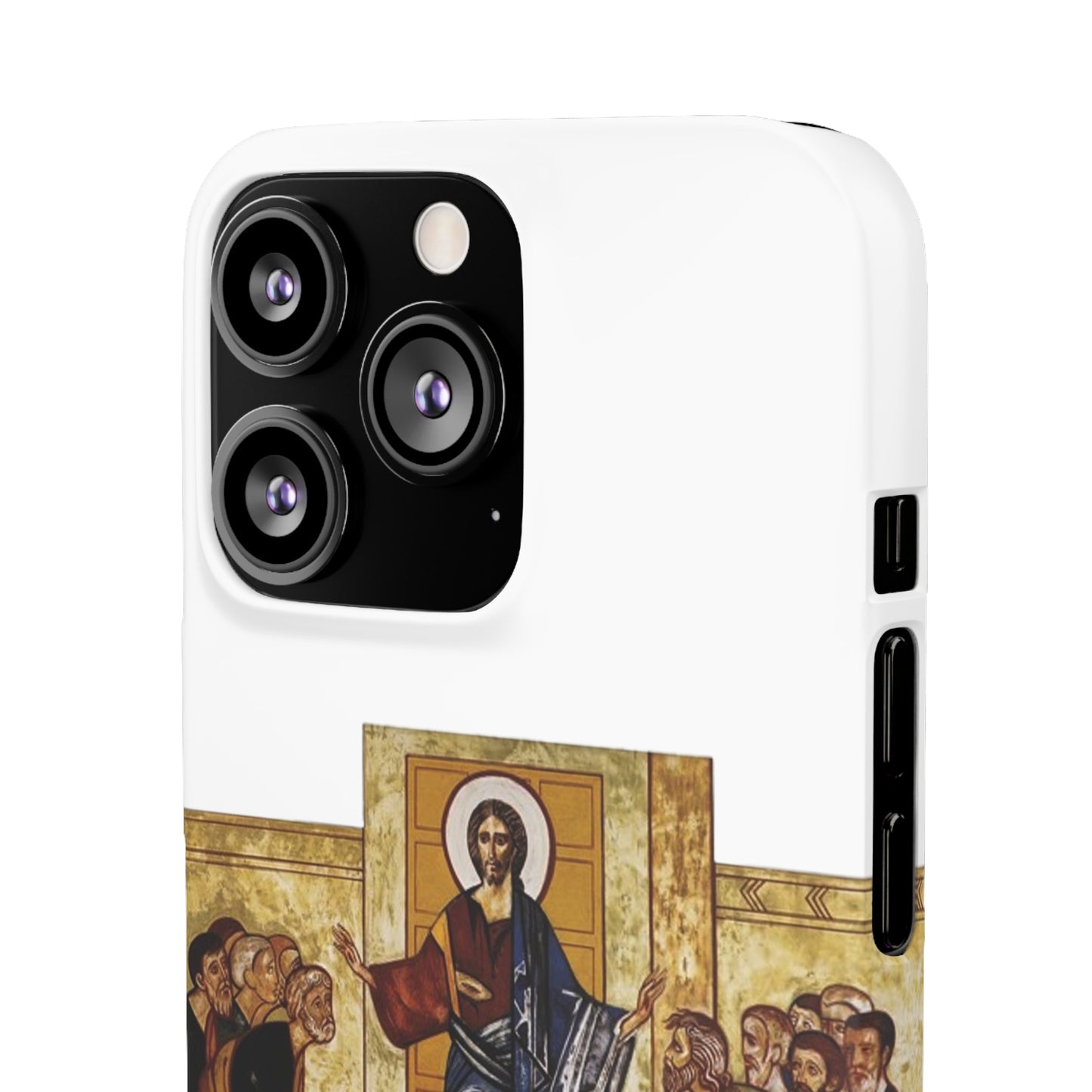 Apparition to the Disciples iPhone's Snap Cases (White)