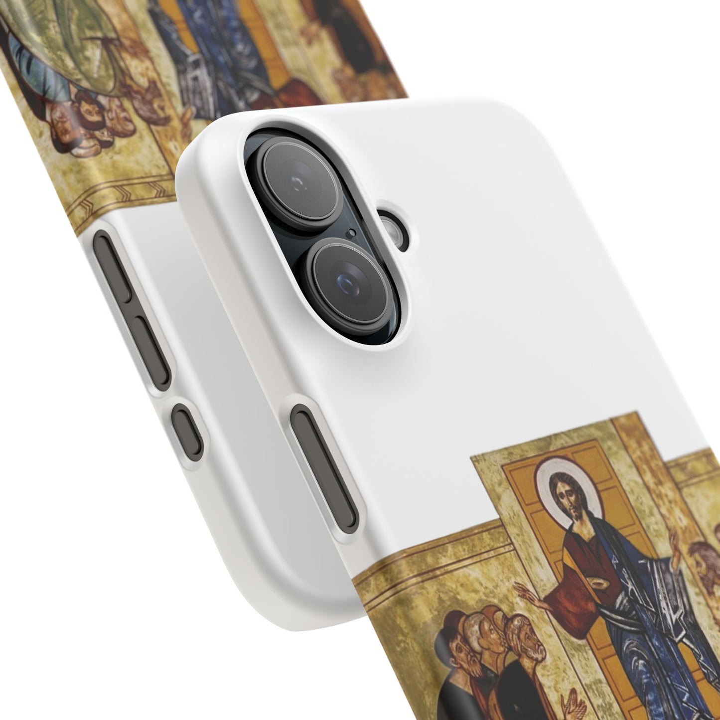 Apparition to the Disciples iPhone's Snap Cases (White)