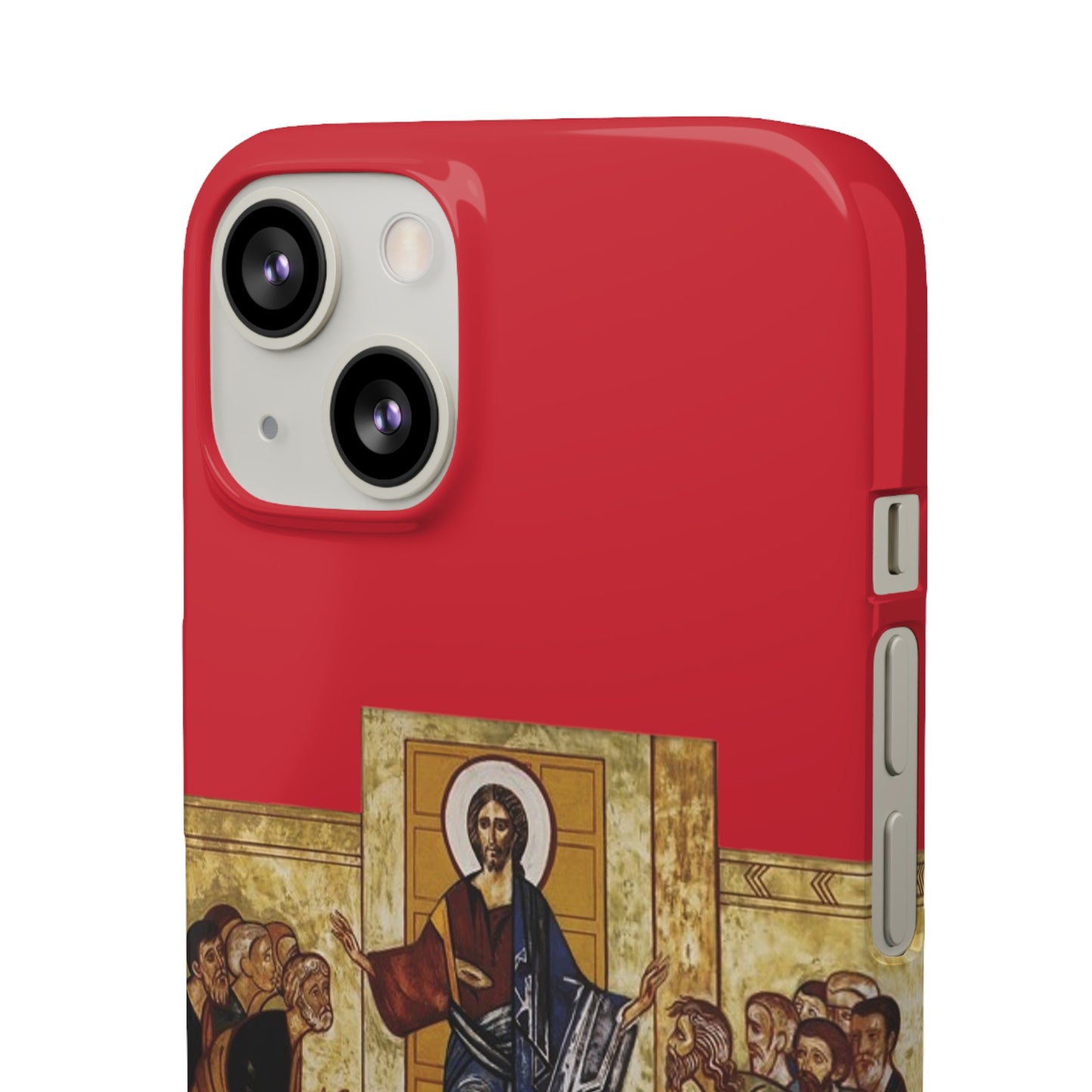 Apparition to the Disciples iPhone's Snap Cases (Red)