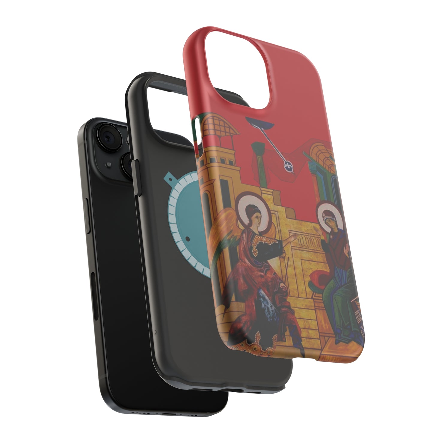 Annunciation Iphone's MagSafe Tough Cases (Red)