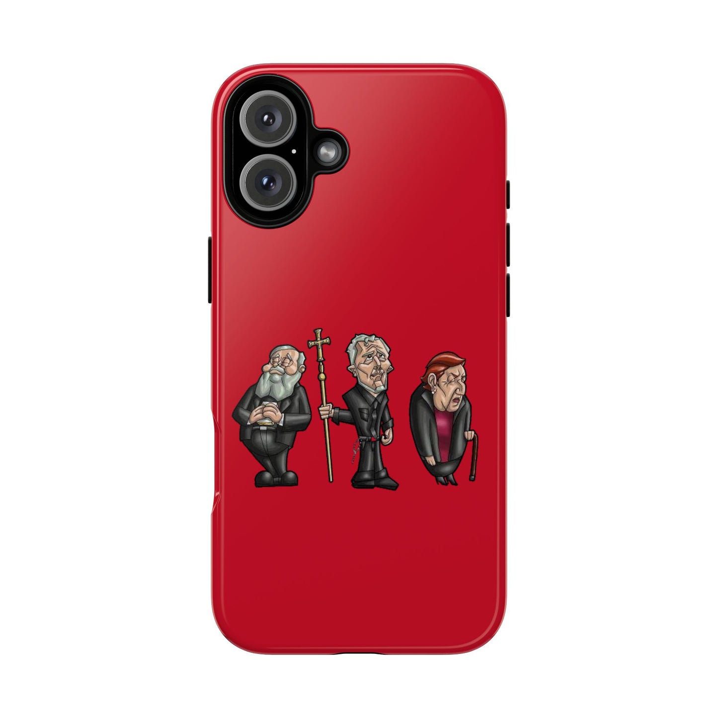 Initiators Cartoon iPhone's Red Tough Cases