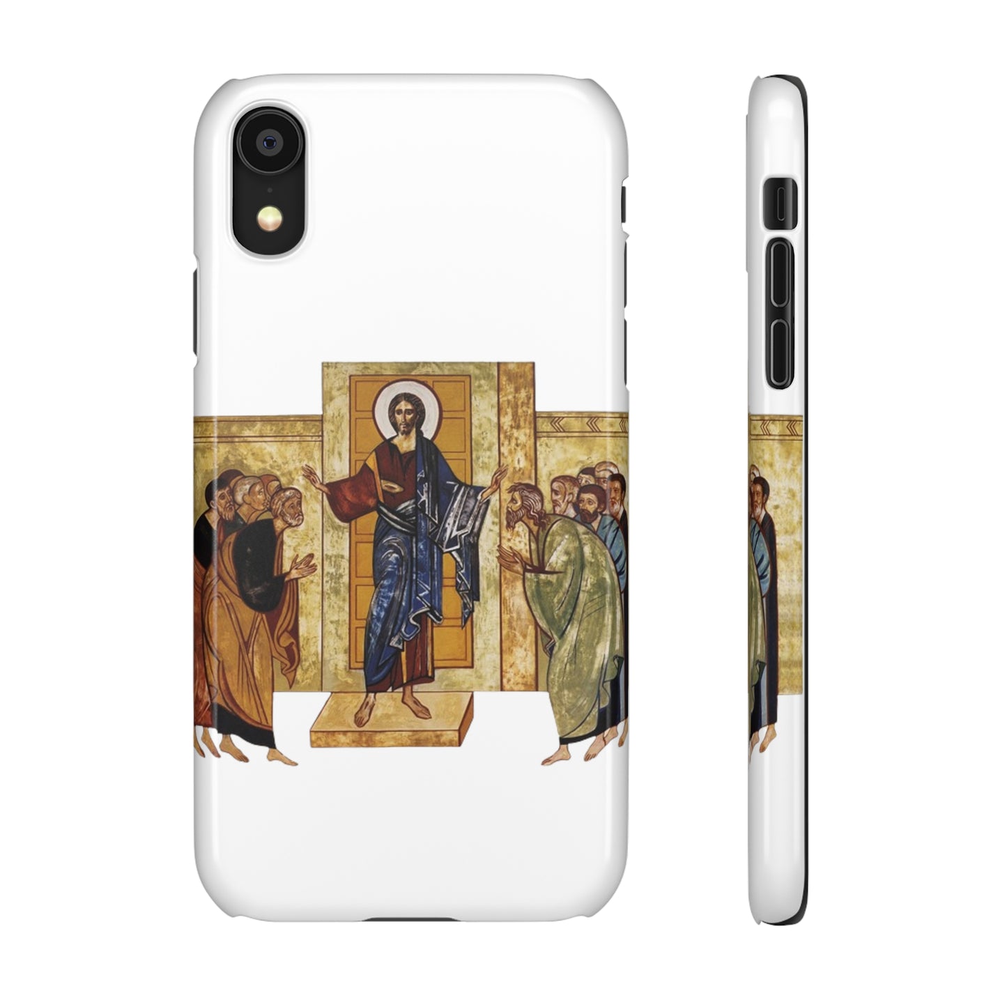 Apparition to the Disciples iPhone's Snap Cases (White)