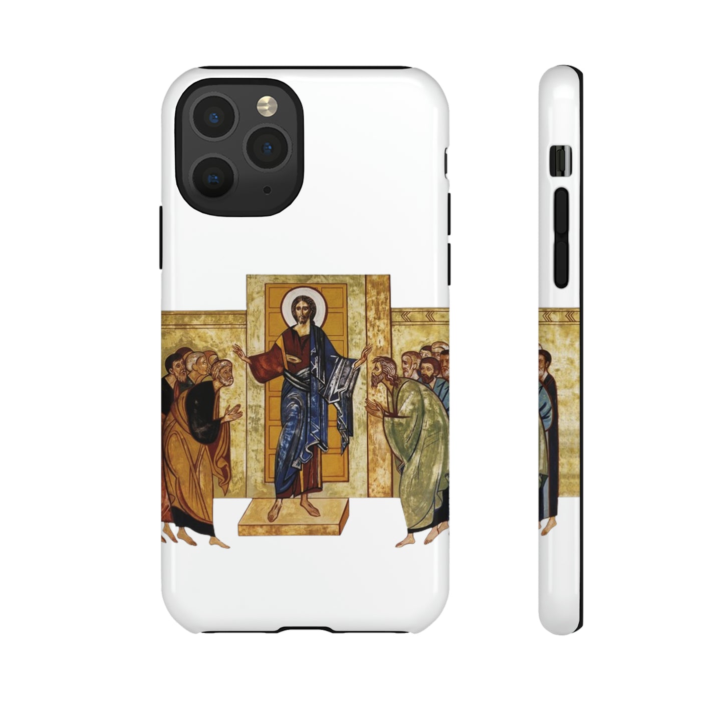 Apparition to the Disciples iPhone's Tough Cases (White)