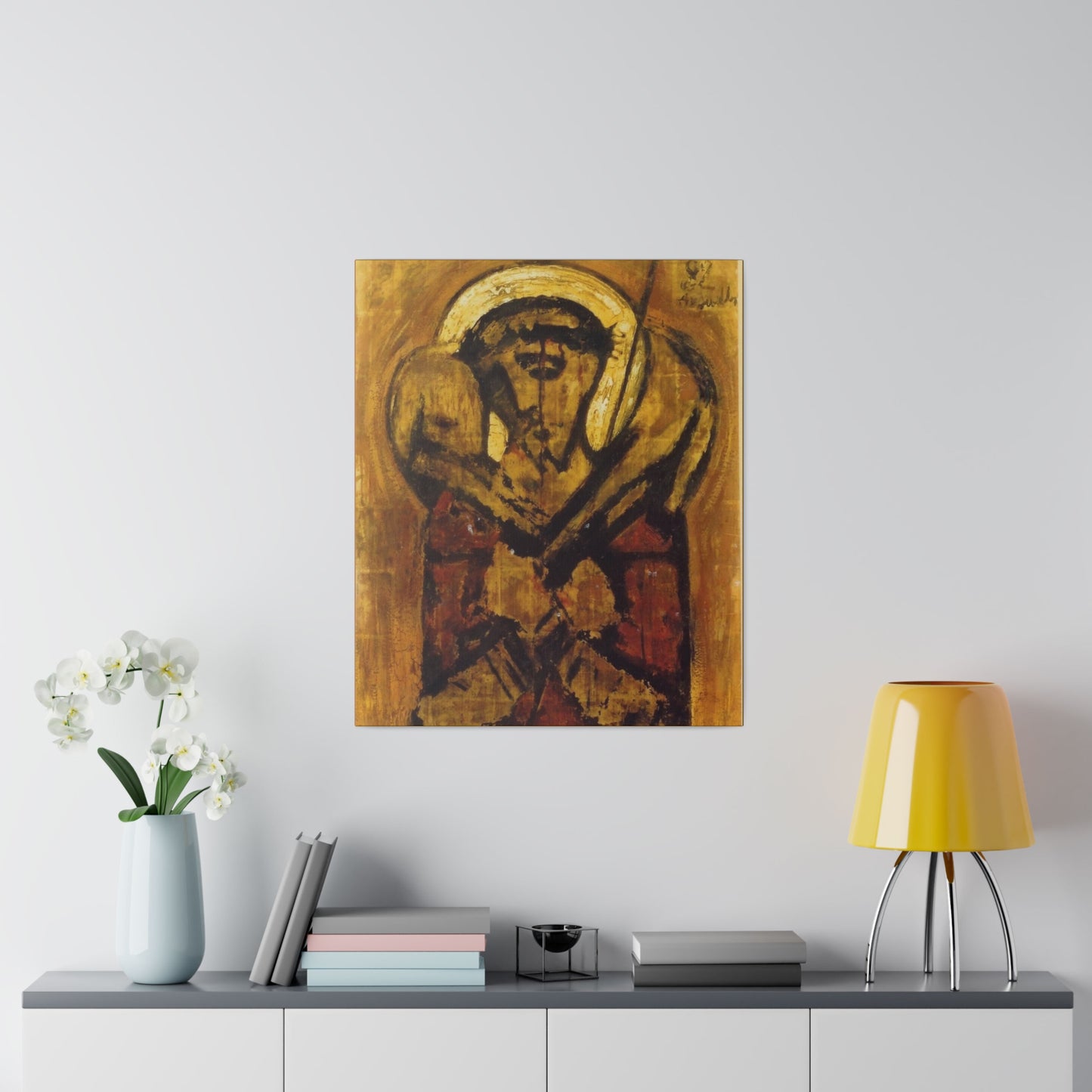 The Good Shepherd 1982 Matte Canvas