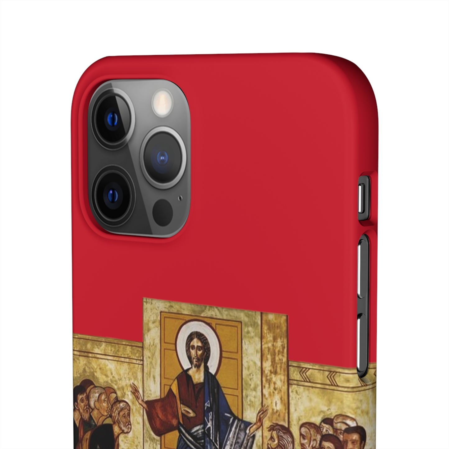 Apparition to the Disciples iPhone's Snap Cases (Red)