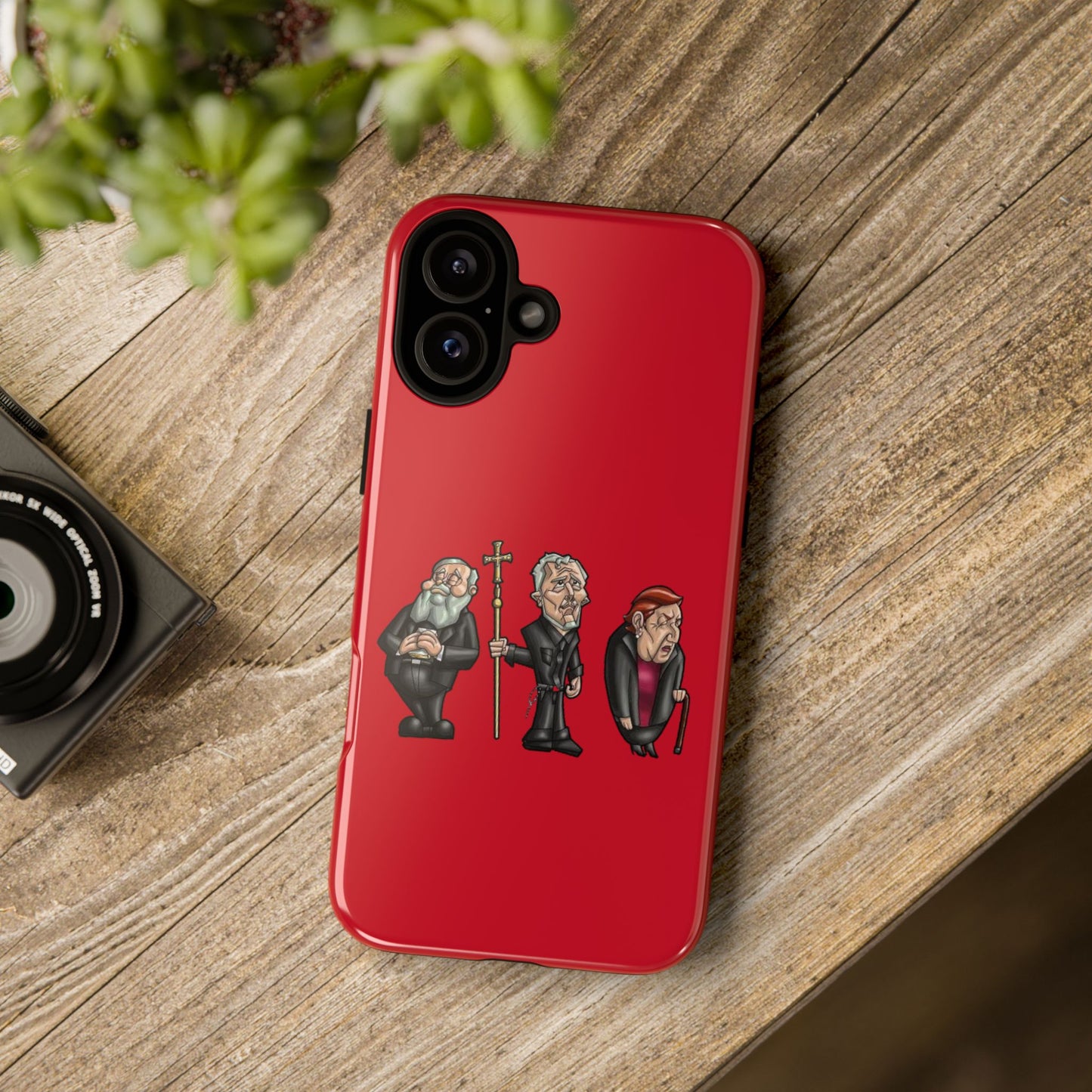 Initiators Cartoon iPhone's Red Tough Cases