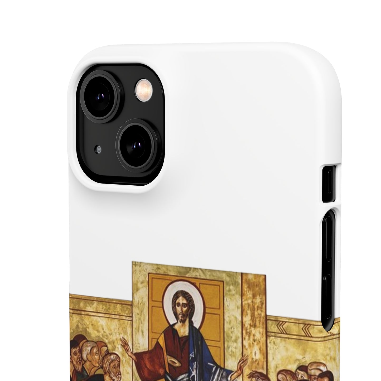 Apparition to the Disciples iPhone's Snap Cases (White)