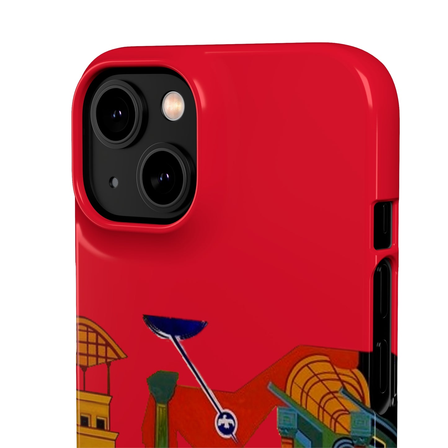 Annunciation Iphone's Snap Cases (Red)