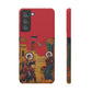 Annunciation Samsung Galaxy's Snap Cases (Red)