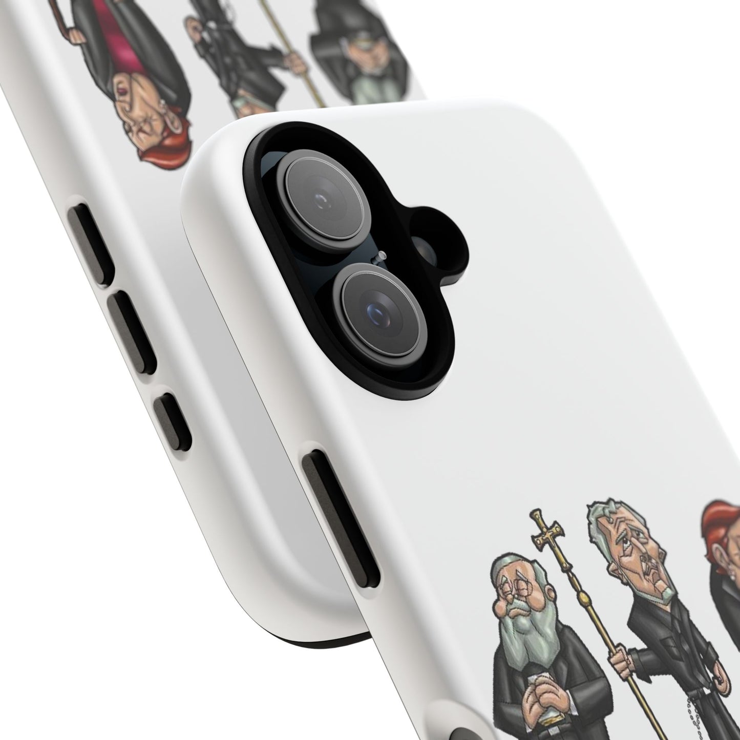 Initiators Cartoon iPhone's white Tough Cases