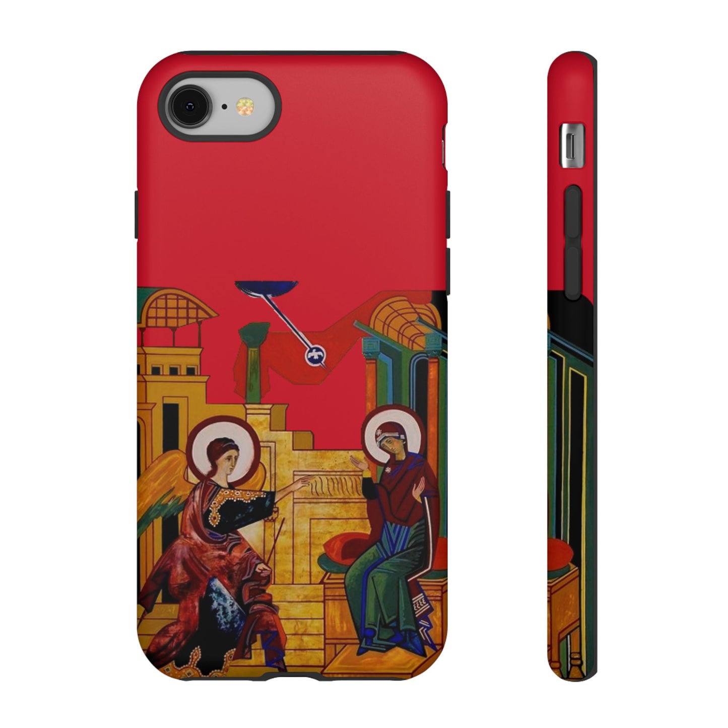 Annunciation Iphone's Tough Cases (Red)