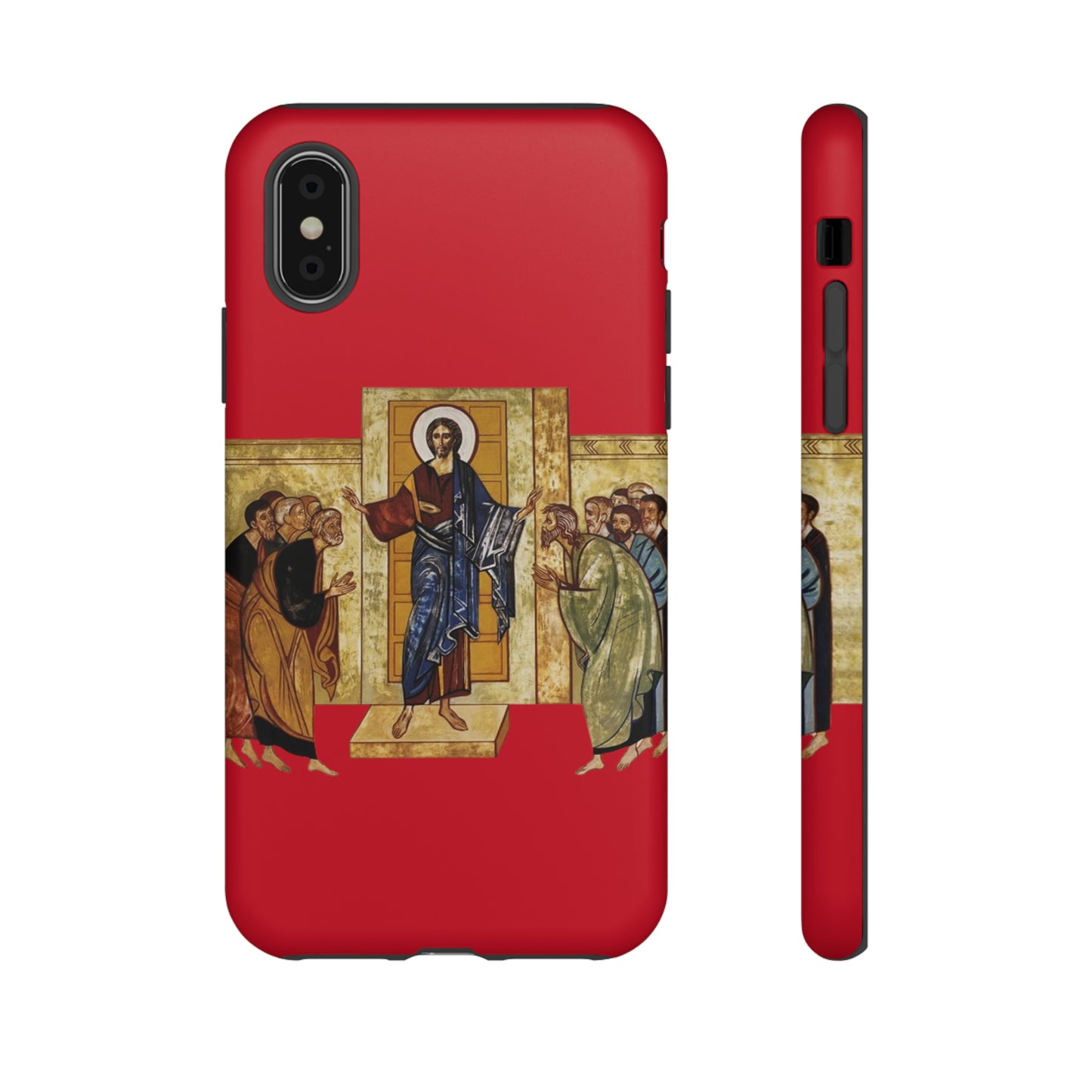 Apparition to the Disciples iPhone's Tough Cases (Red)