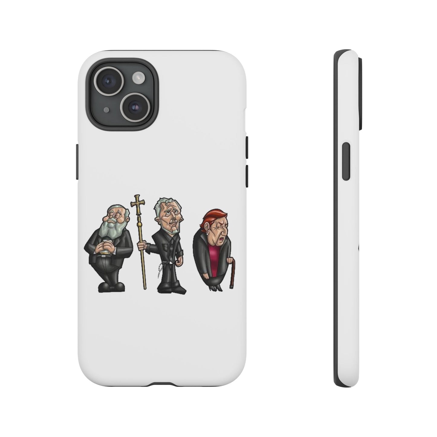 Initiators Cartoon iPhone's white Tough Cases