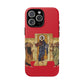 Apparition to the Disciples iPhone's Tough Cases (Red)