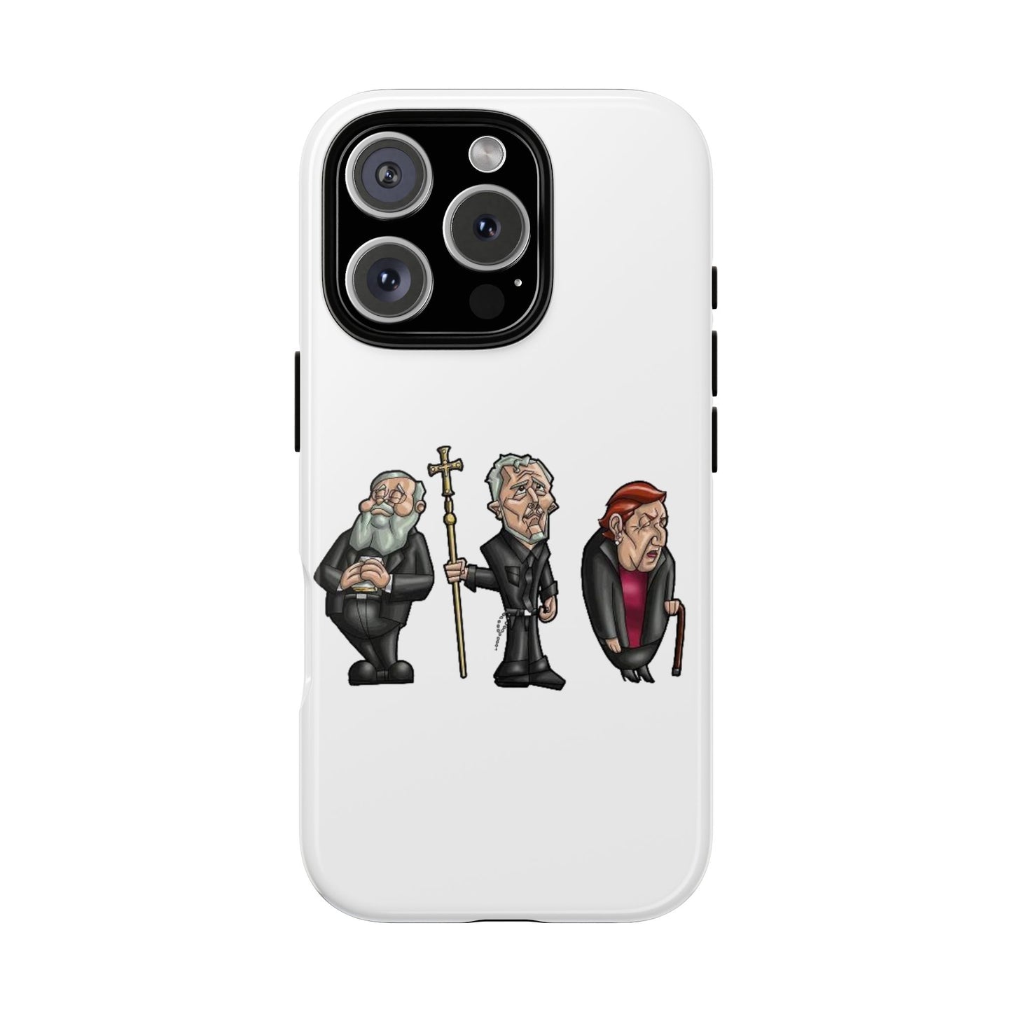 Initiators Cartoon iPhone's white Tough Cases