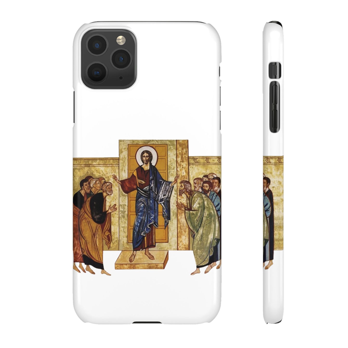 Apparition to the Disciples iPhone's Snap Cases (White)