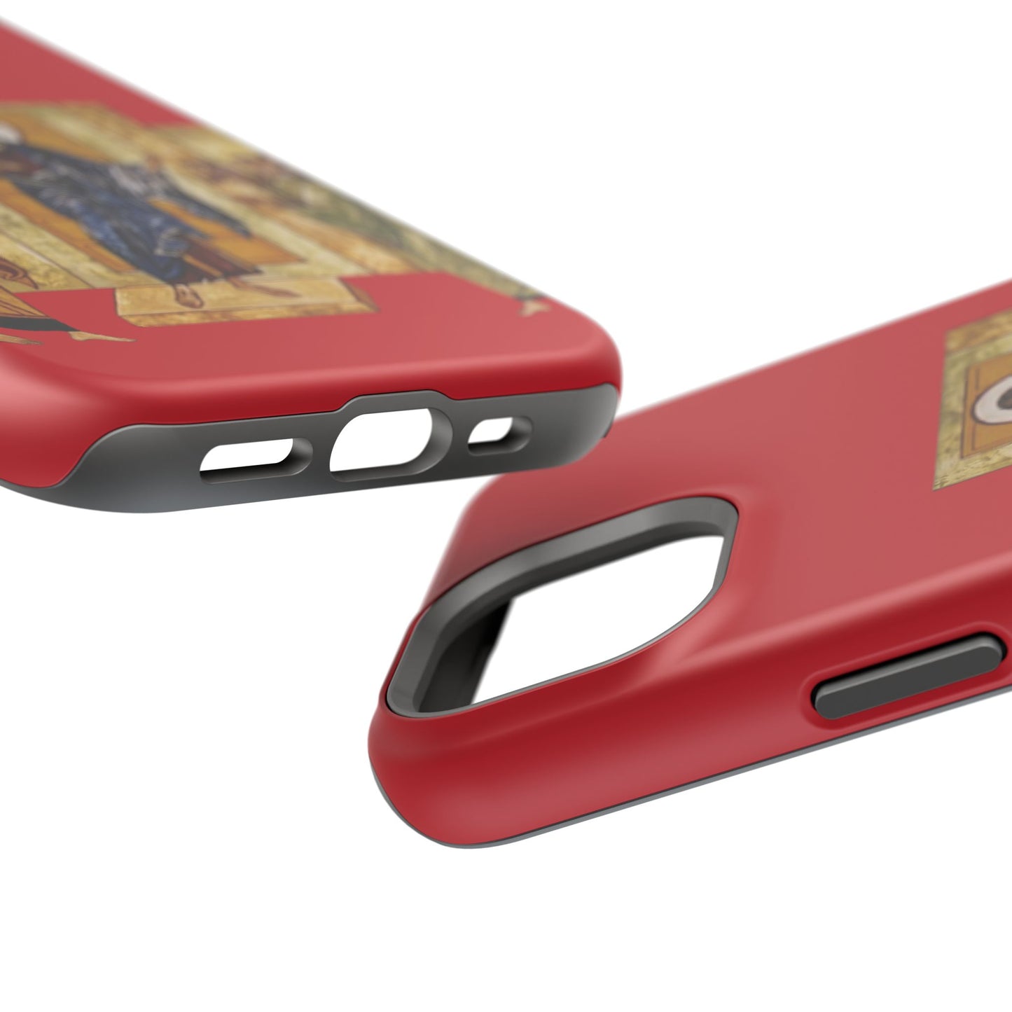 Apparition to the Disciples iPhone's MagSafe Tough Cases (Red)