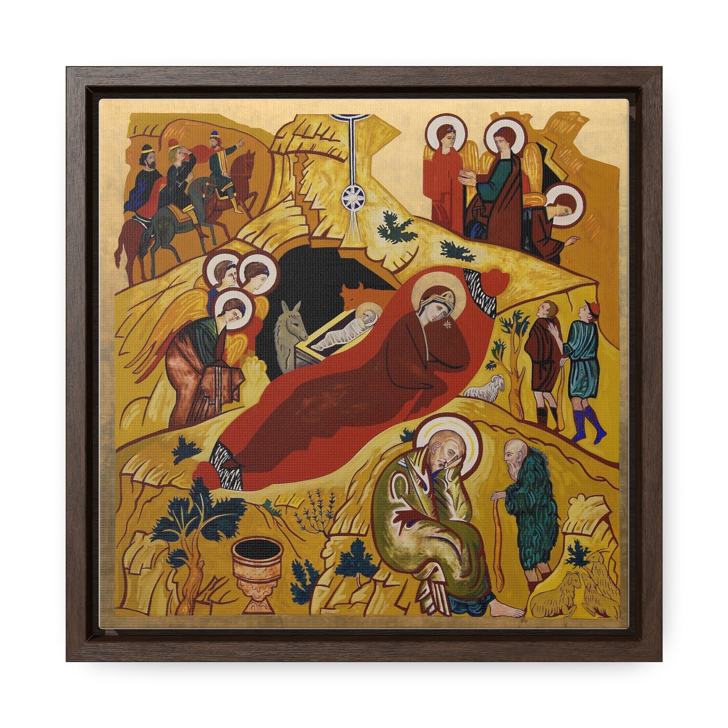 The nativity Canvas