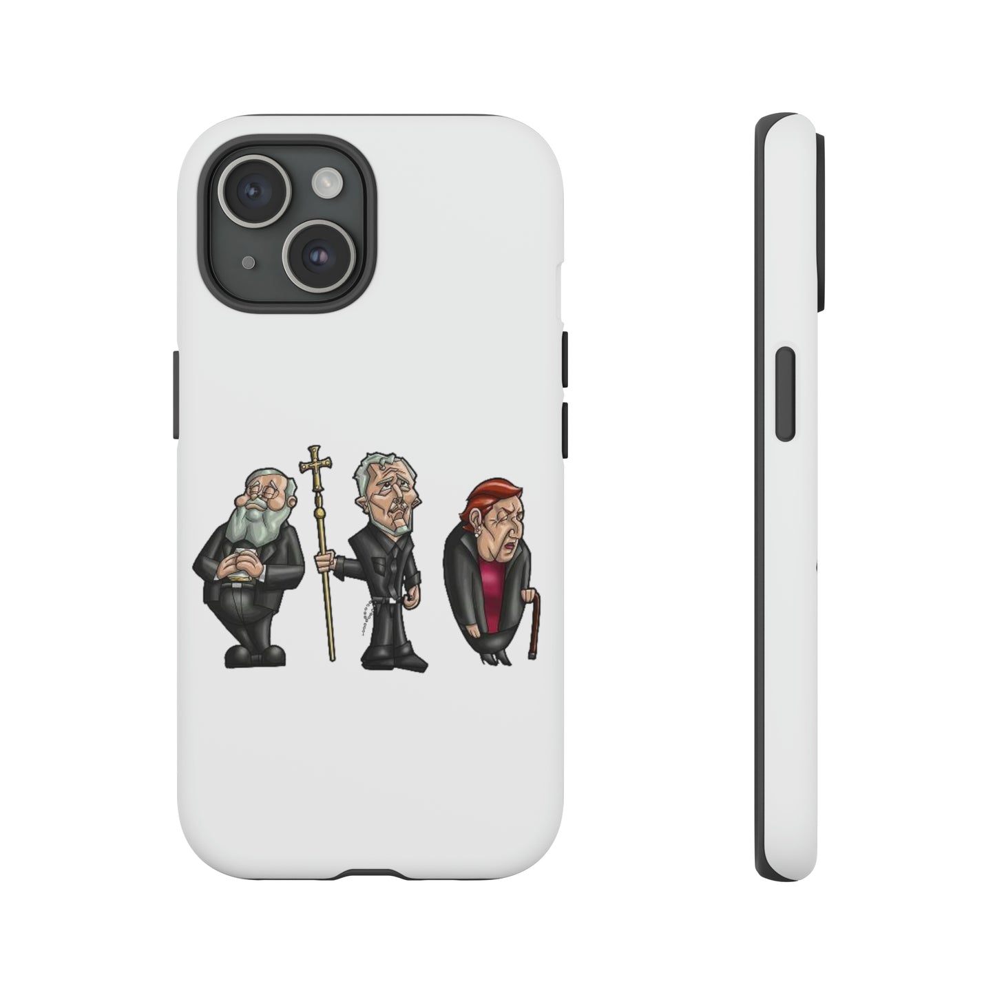 Initiators Cartoon iPhone's white Tough Cases