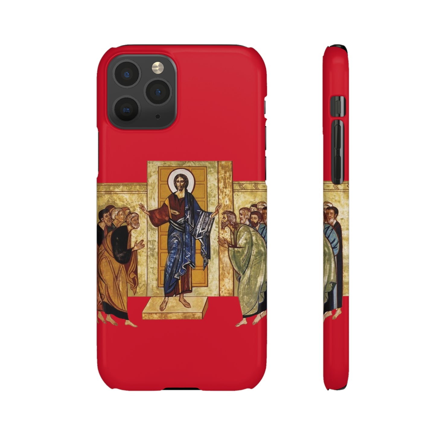 Apparition to the Disciples iPhone's Snap Cases (Red)