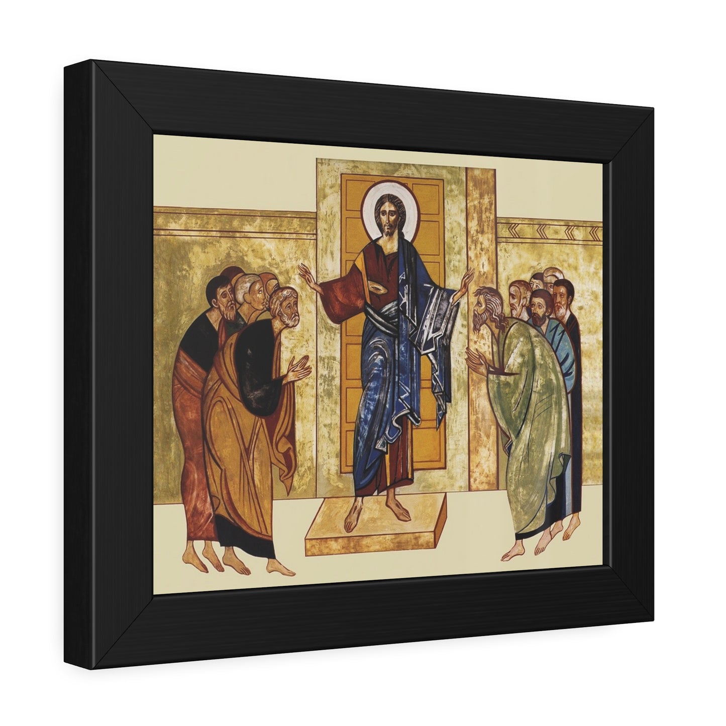 Appearance to the disciples Framed Paper