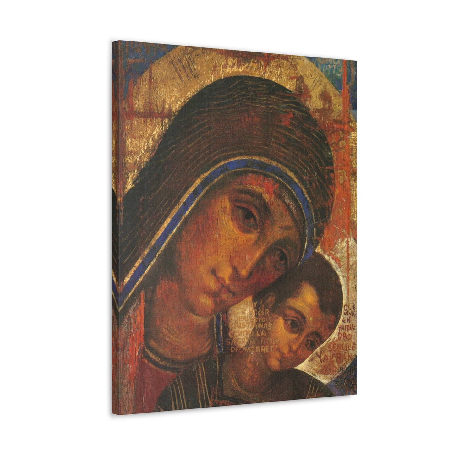 Virgin of the Way Canvas