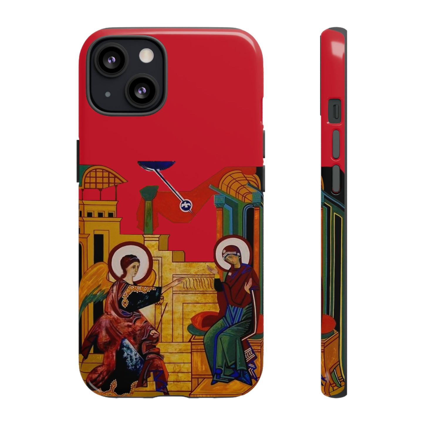 Annunciation Iphone's Tough Cases (Red)