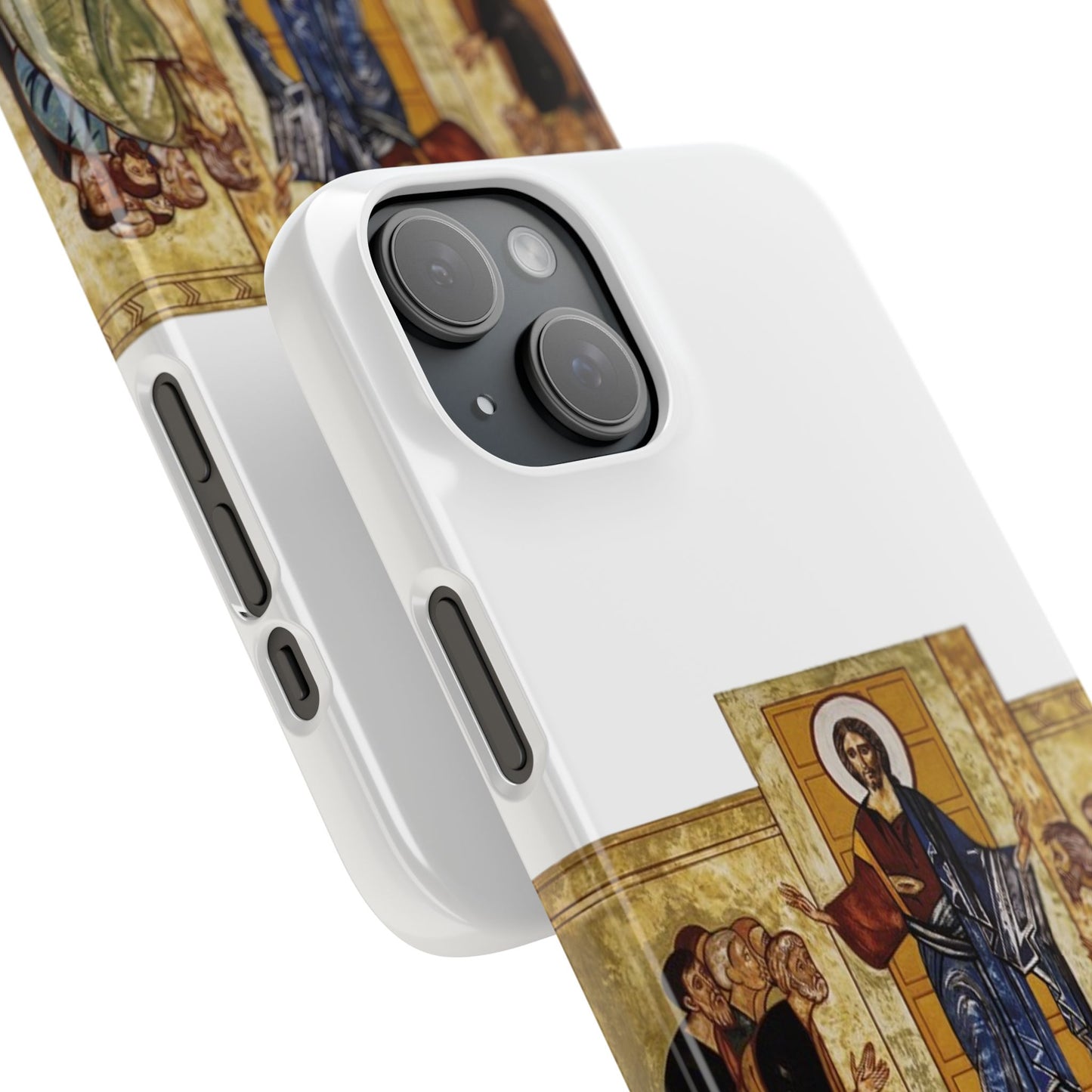 Apparition to the Disciples iPhone's Snap Cases (White)