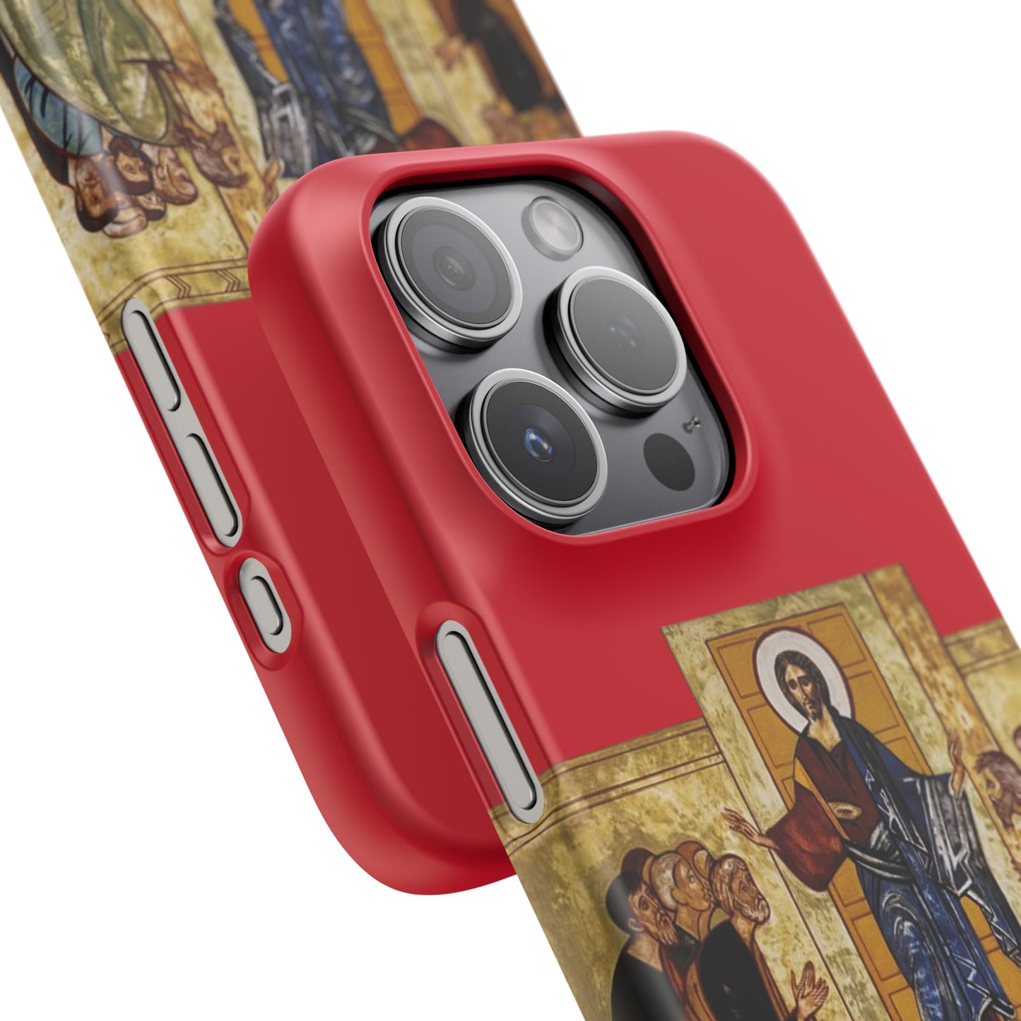 Apparition to the Disciples iPhone's Snap Cases (Red)