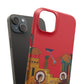 Annunciation Iphone's Snap Cases (Red)