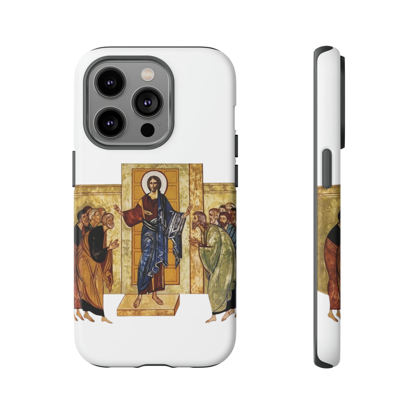 Apparition to the Disciples iPhone's Tough Cases (White)