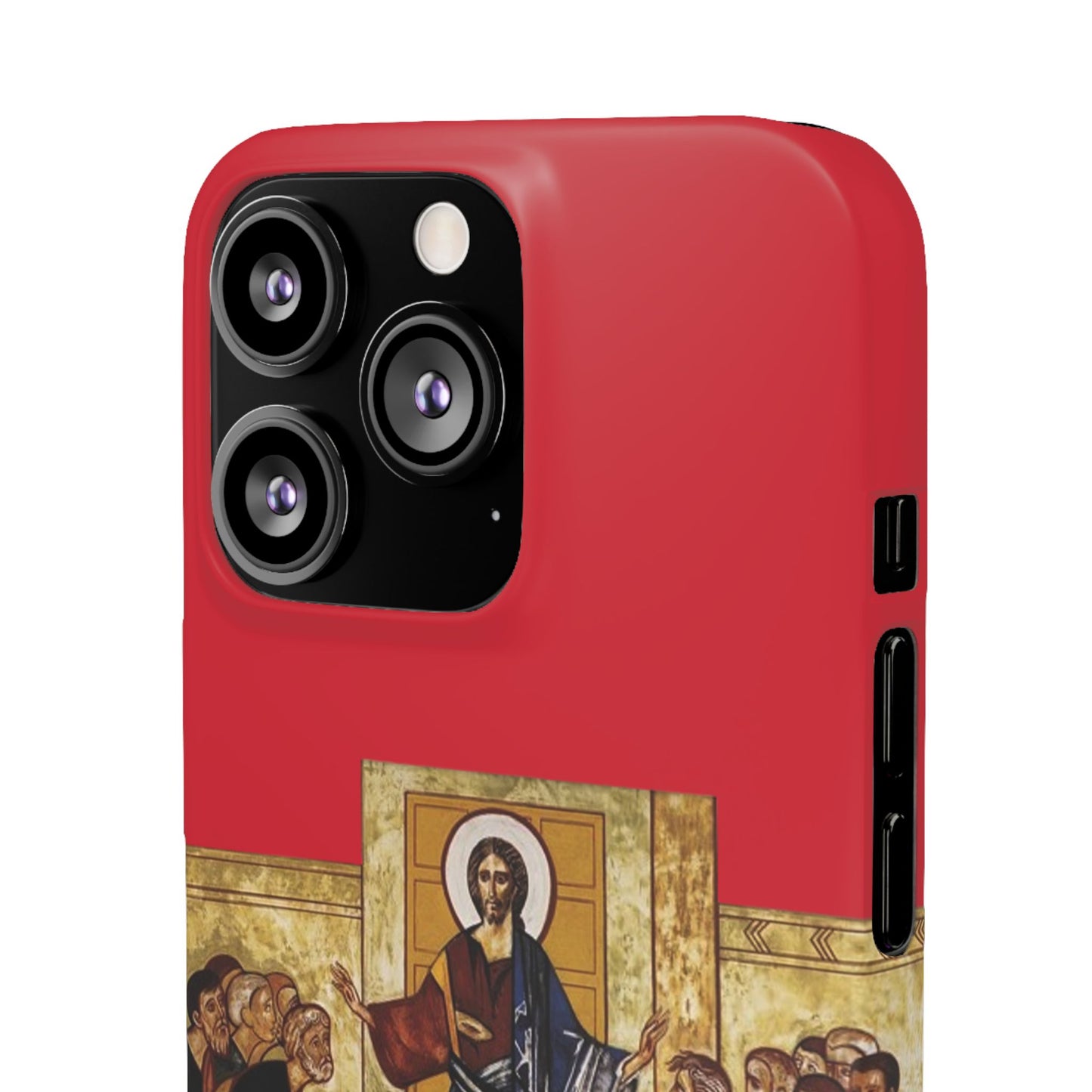 Apparition to the Disciples iPhone's Snap Cases (Red)