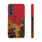 Annunciation Samsung Galaxy's Snap Cases (Red)