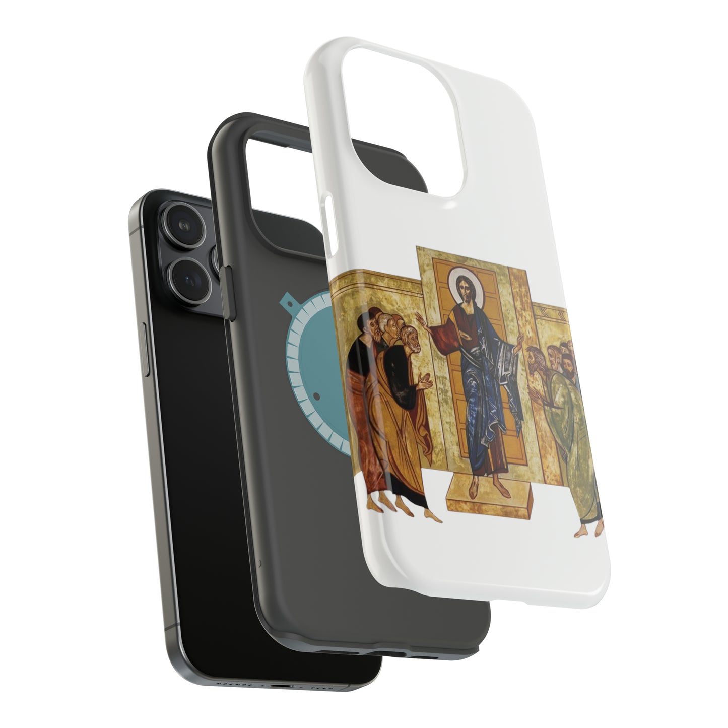 Apparition to the Disciples iPhone's MagSafe Tough Cases (White)