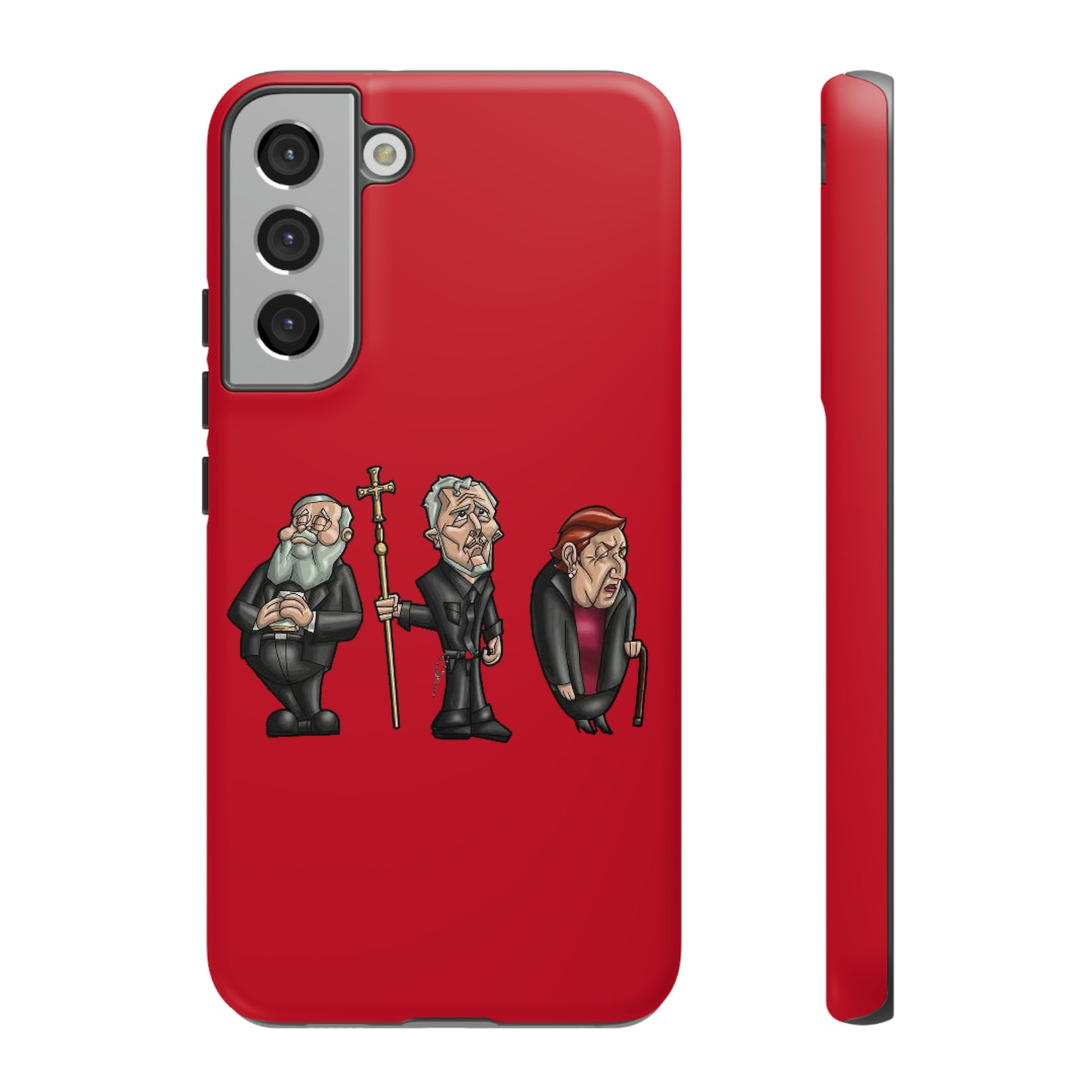 Initiators Cartoon Samsung Galaxy's Red Tough Cases