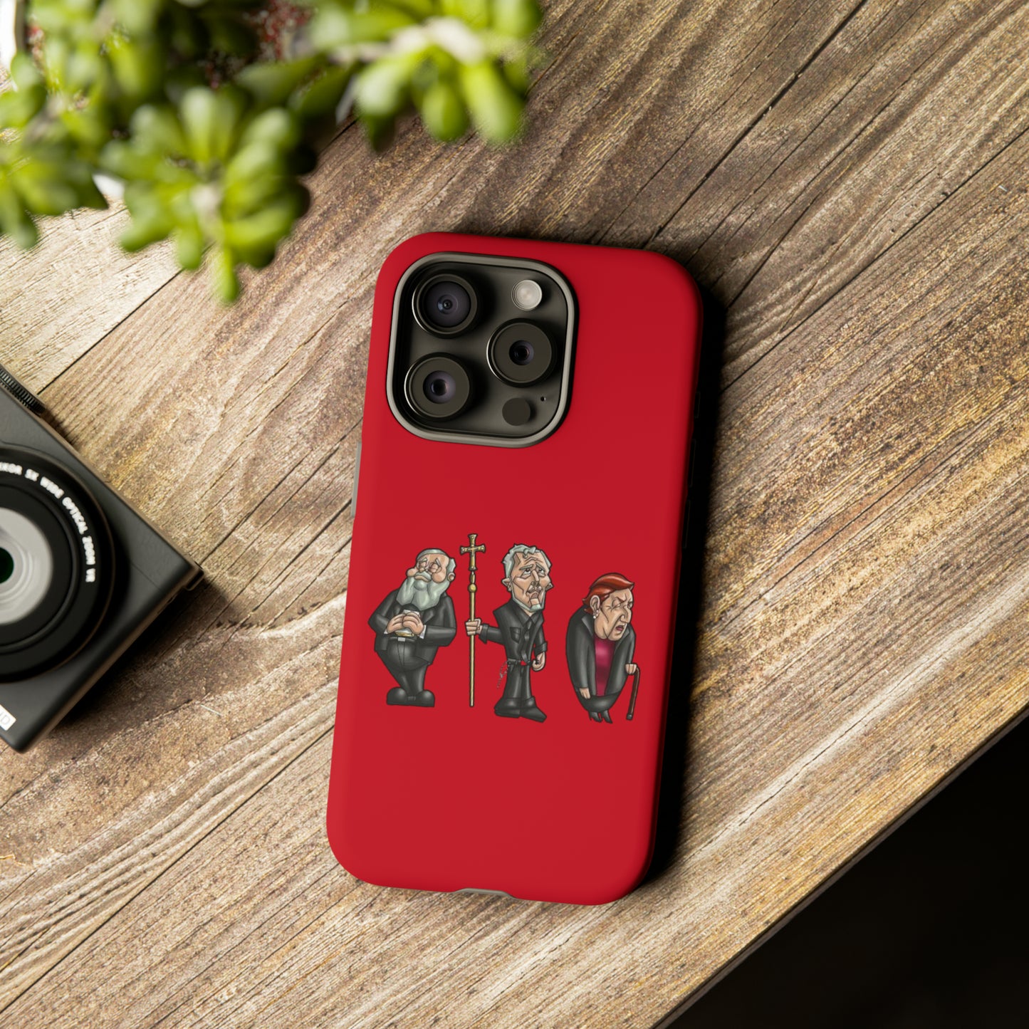 Initiators Cartoon iPhone's Red Tough Cases