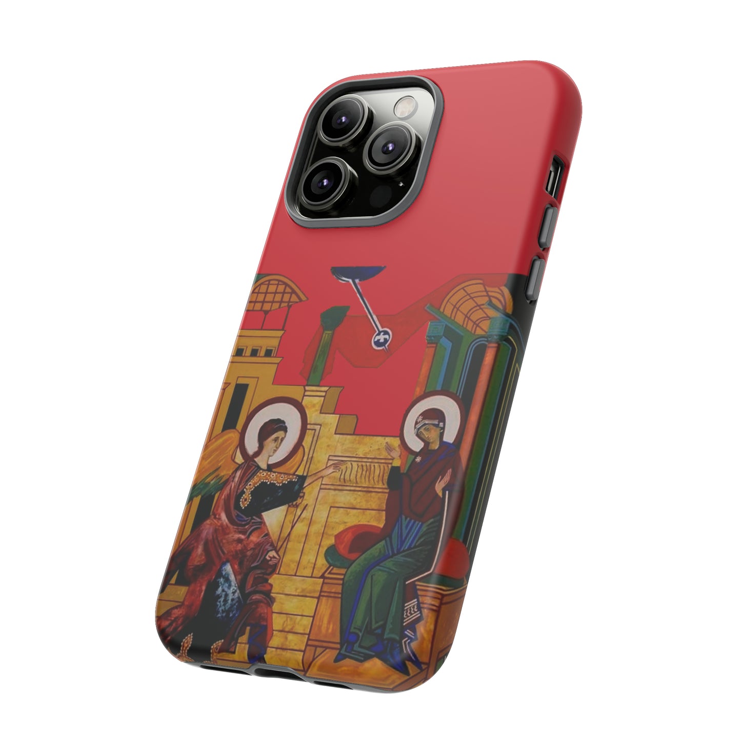 Annunciation Iphone's Tough Cases (Red)