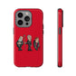 Initiators Cartoon iPhone's Red Tough Cases