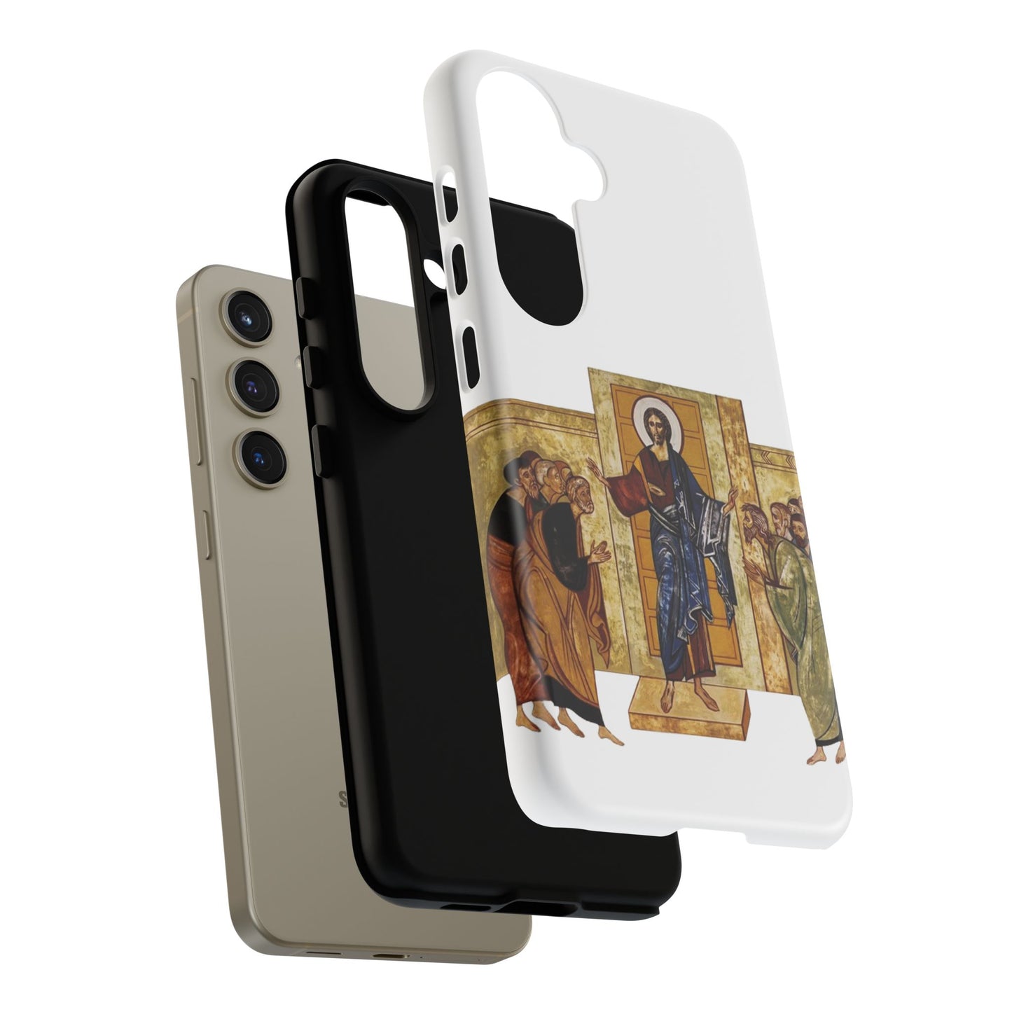 Apparition to the Disciples Samsung Galaxy's Tough Cases (White)