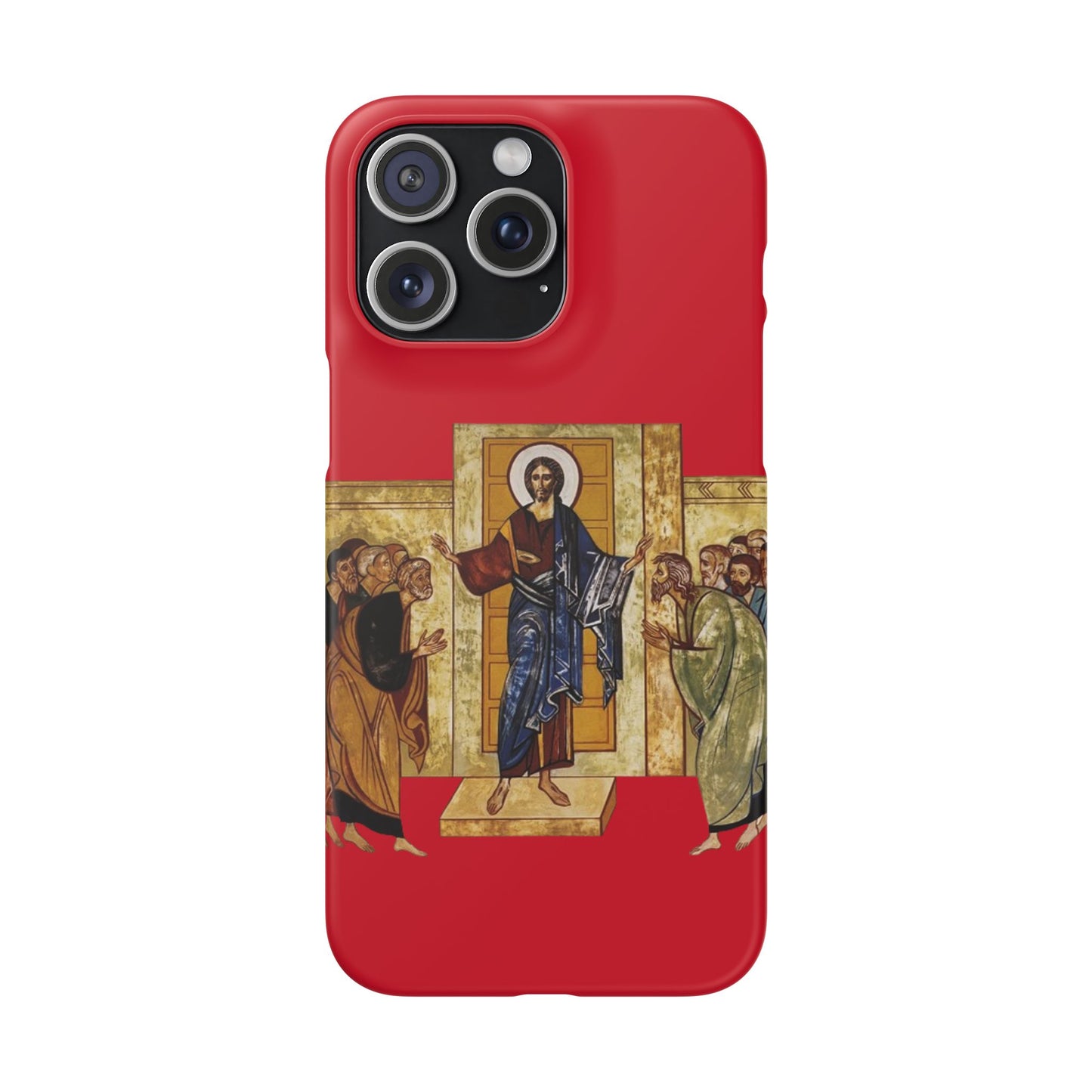 Apparition to the Disciples iPhone's Snap Cases (Red)