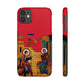 Annunciation Iphone's Snap Cases (Red)