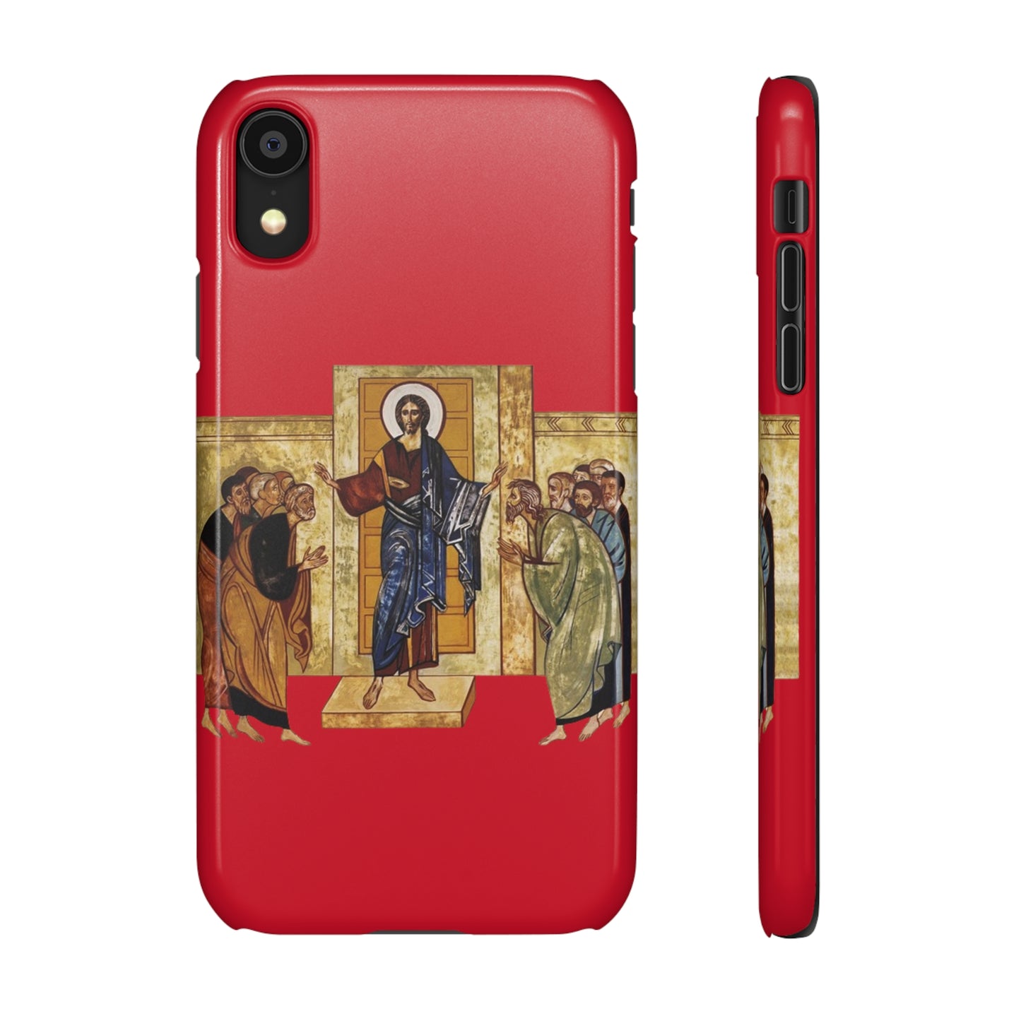 Apparition to the Disciples iPhone's Snap Cases (Red)