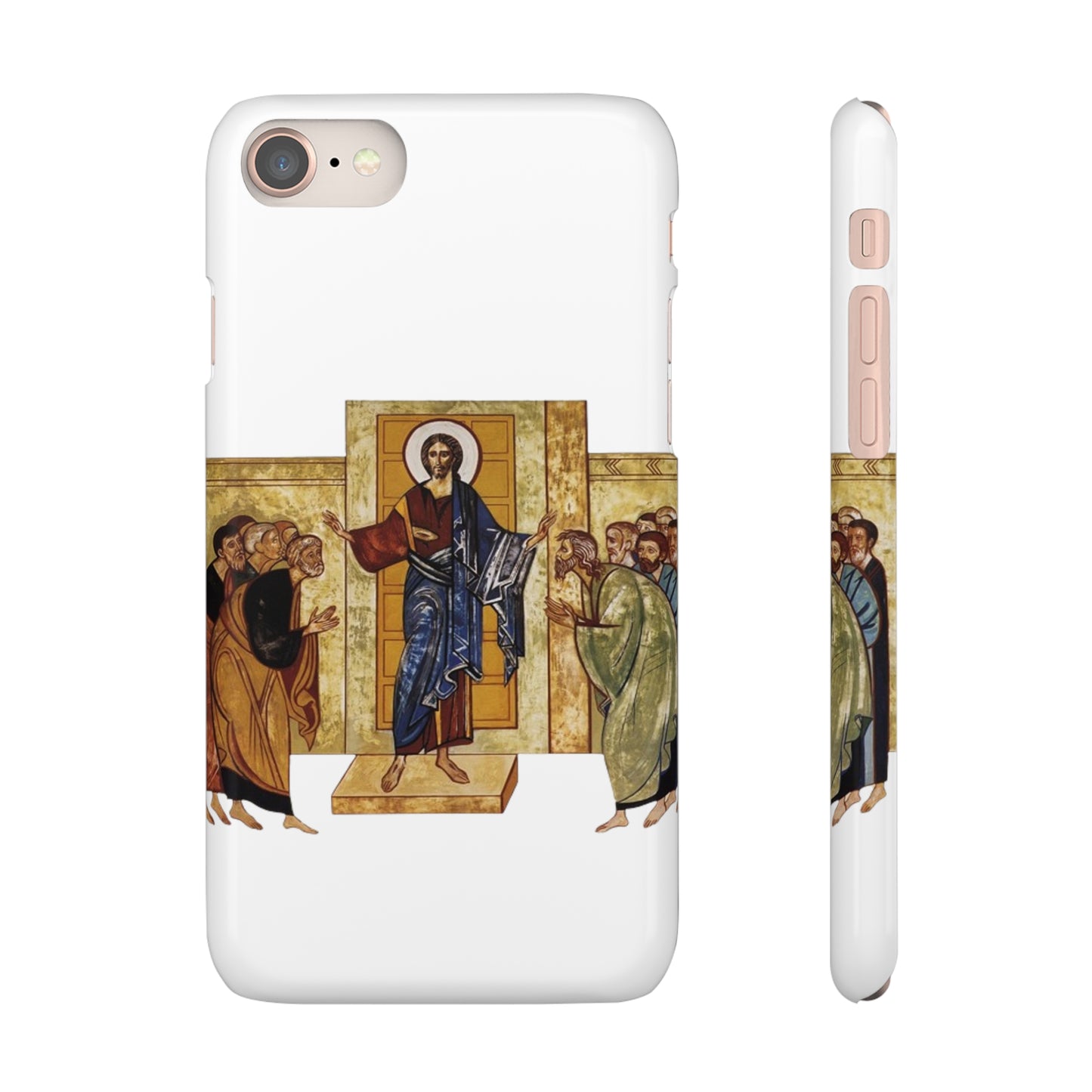 Apparition to the Disciples iPhone's Snap Cases (White)