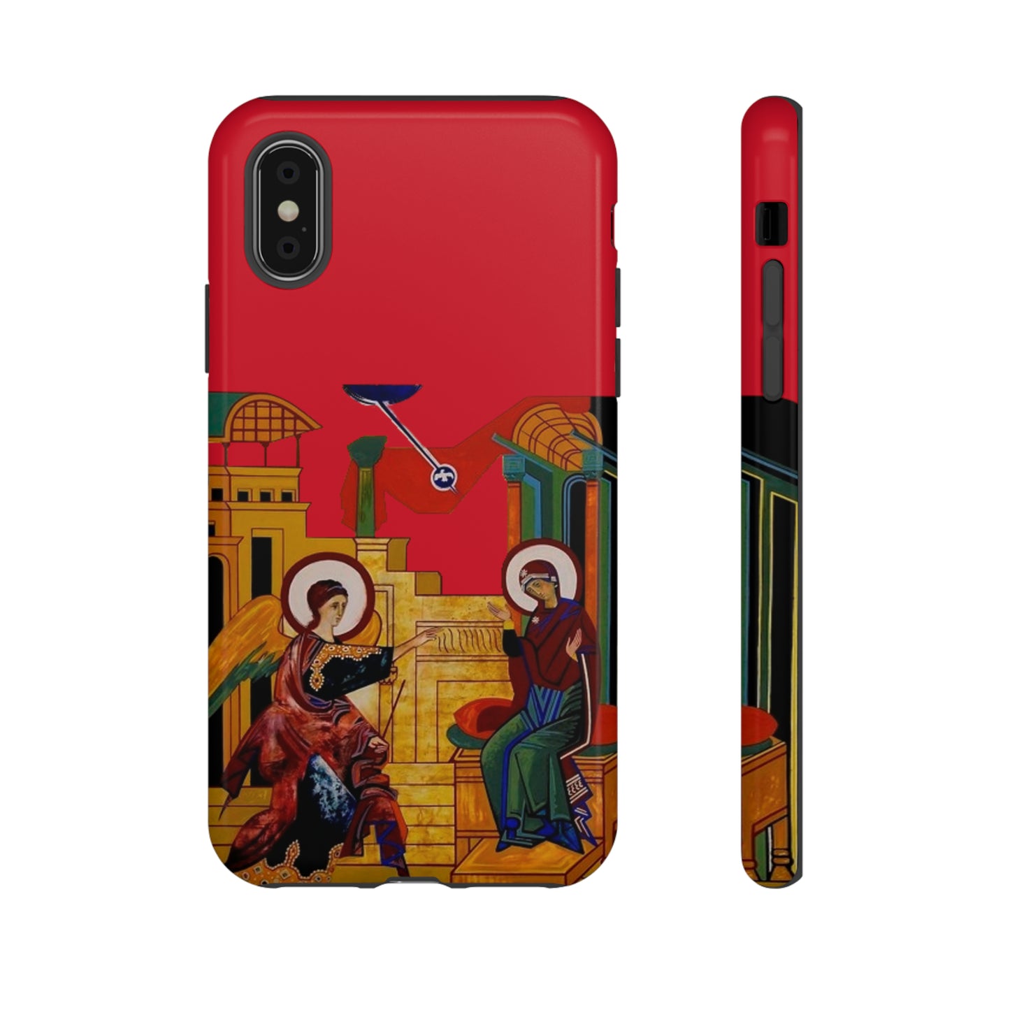 Annunciation Iphone's Tough Cases (Red)