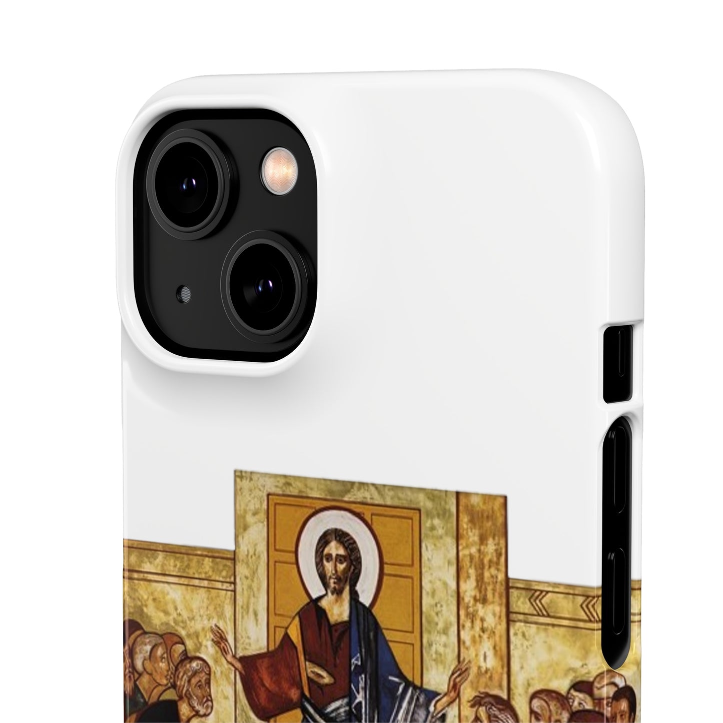 Apparition to the Disciples iPhone's Snap Cases (White)