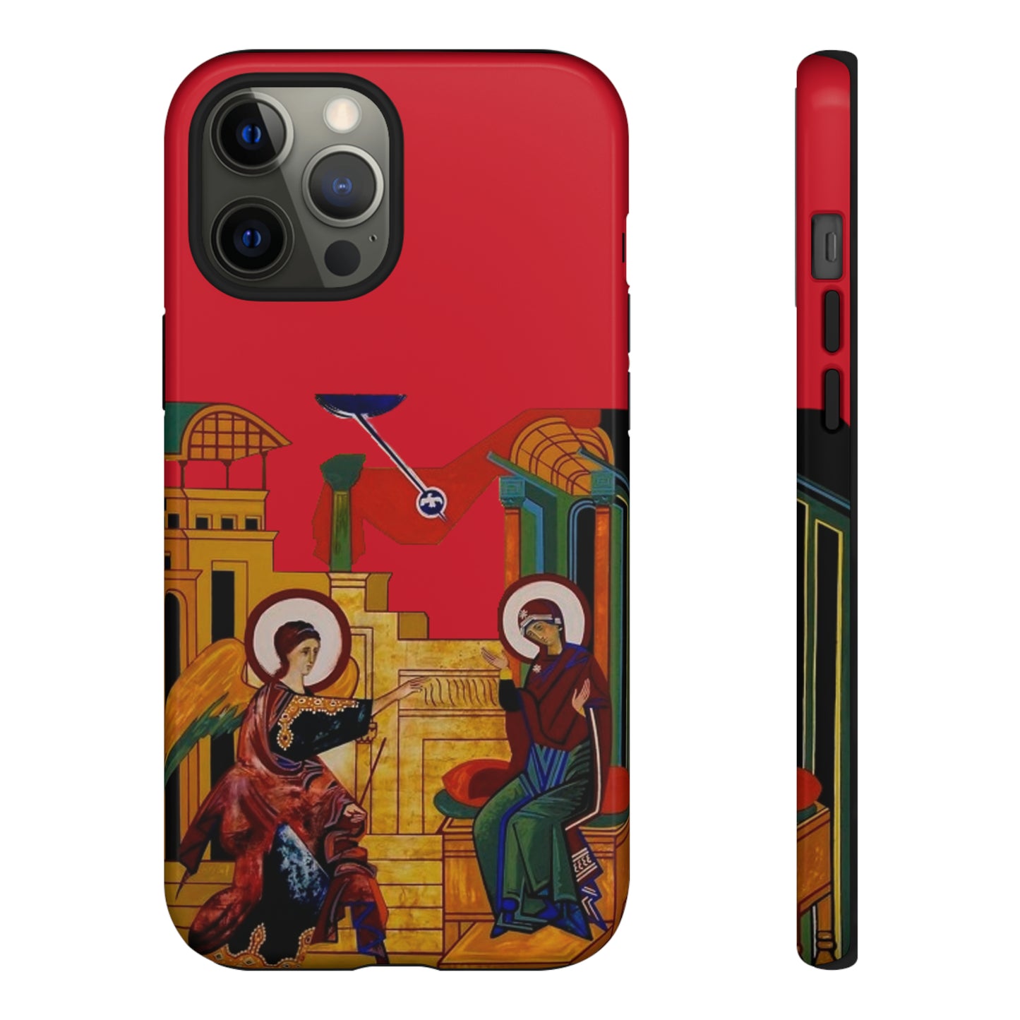 Annunciation Iphone's Tough Cases (Red)